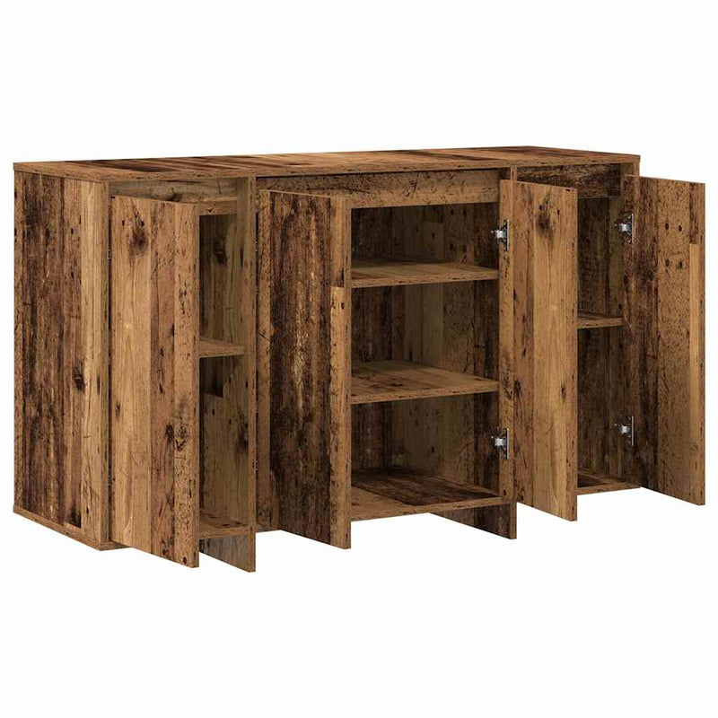 Dressoir 120 X 41 X 75 Cm Bewerkt Hout