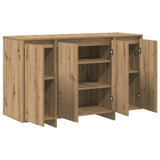 Dressoir 120 X 41 X 75 Cm Bewerkt Hout