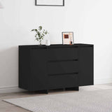 Dressoir Met Lade 120 X 41 X 75 Cm Bewerkt Hout