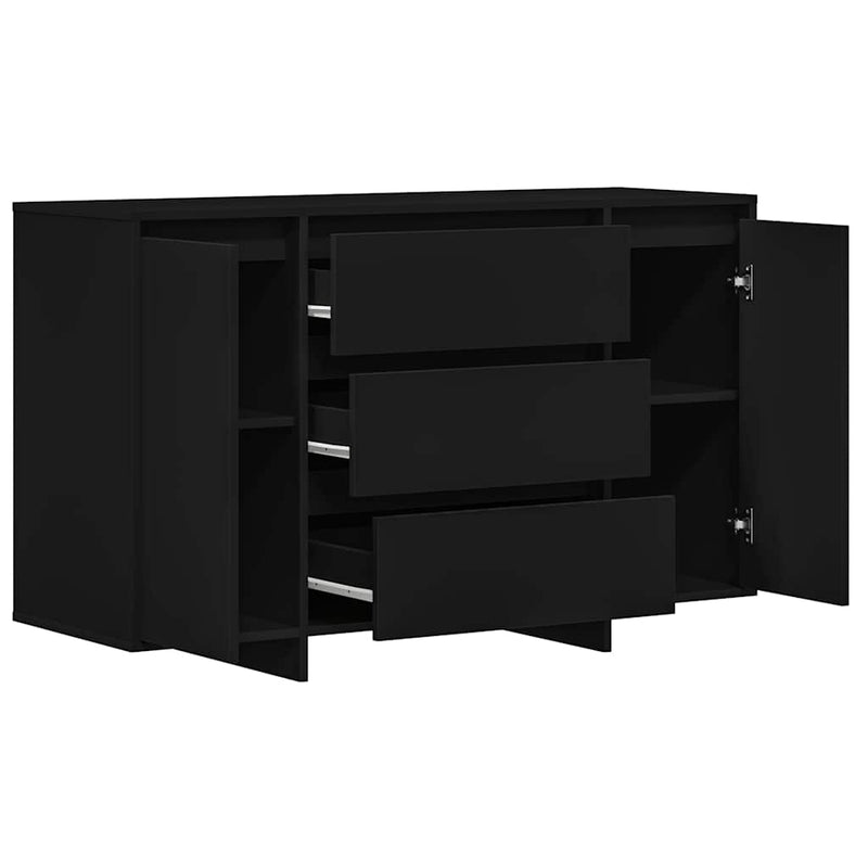 Dressoir Met Lade 120 X 41 X 75 Cm Bewerkt Hout
