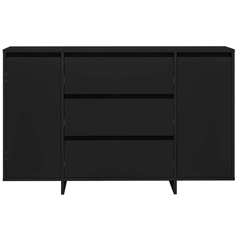Dressoir Met Lade 120 X 41 X 75 Cm Bewerkt Hout