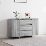 Dressoir Met Lade 120 X 41 X 75 Cm Bewerkt Hout