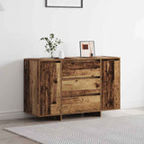 Dressoir Met Lade 120 X 41 X 75 Cm Bewerkt Hout