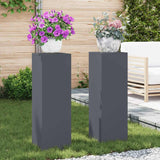Plantenkasten 2 Pcs 24 X 24 X 35 Cm Staal
