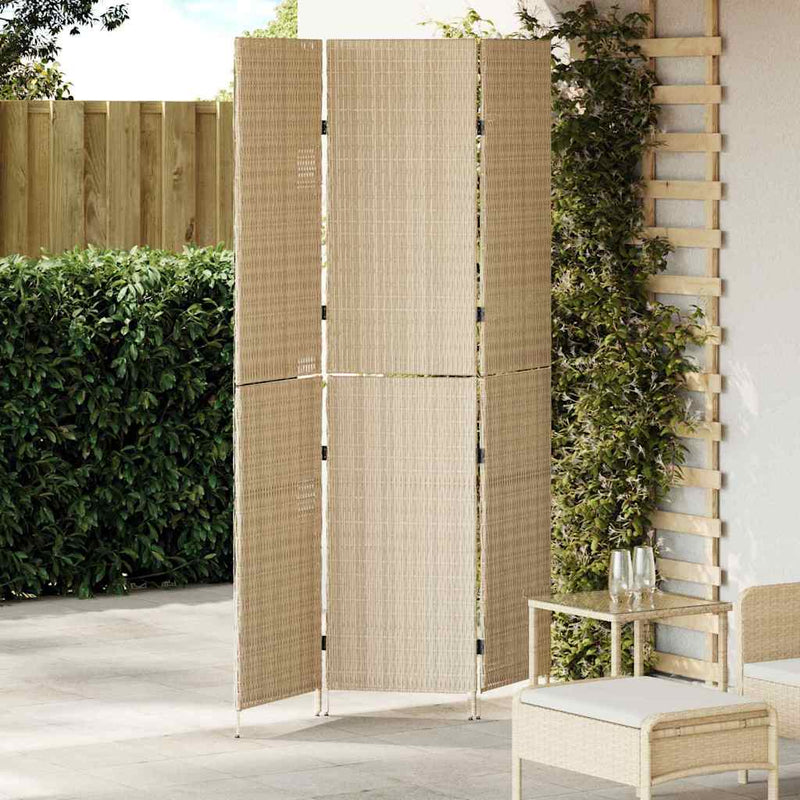 Kamerscherm 146 X Poly Rattan