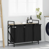 Wasmand 2 Vakken Met Plank Kleurig