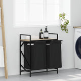 Wasmand 2 Vakken Met Plank Kleurig