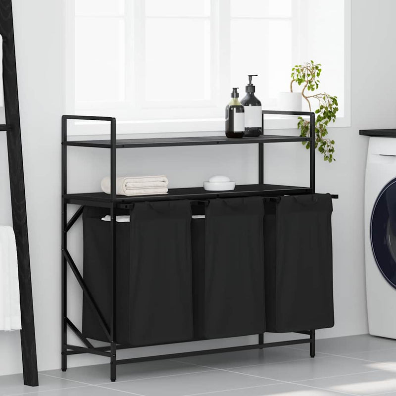 Wasmand 3 Vakken Met Planken Ig