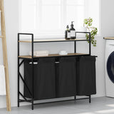 Wasmand 3 Vakken Met Planken Ig