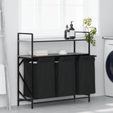 Wasmand 3 Vakken Met Planken Ig