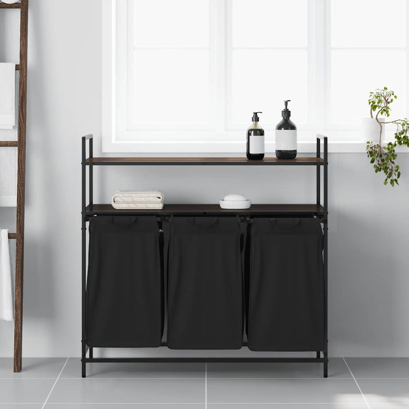 Wasmand 3 Vakken Met Planken Ig