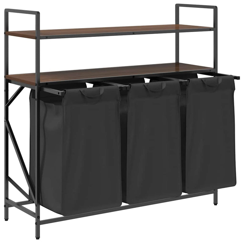 Wasmand 3 Vakken Met Planken Ig