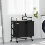 Wasmand 2 Vakken Met Planken Ig