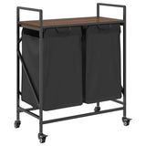 Wasmand 2 Vakken Met Planken Ig