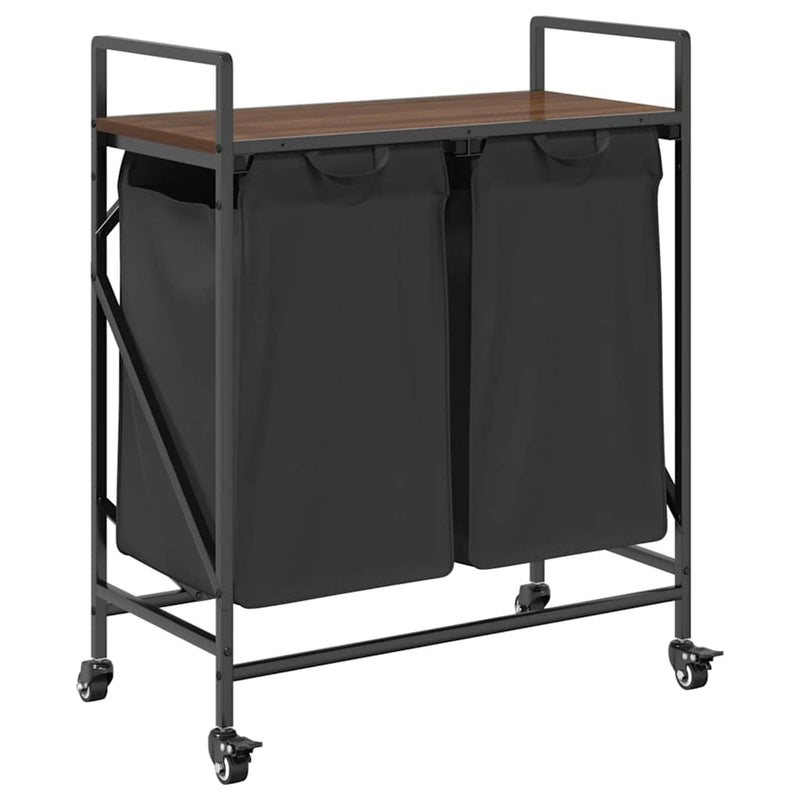 Wasmand 2 Vakken Met Planken Ig