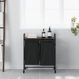 Wasmand 2 Vakken Met Planken Ig