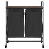 Wasmand 2 Vakken Met Planken Ig