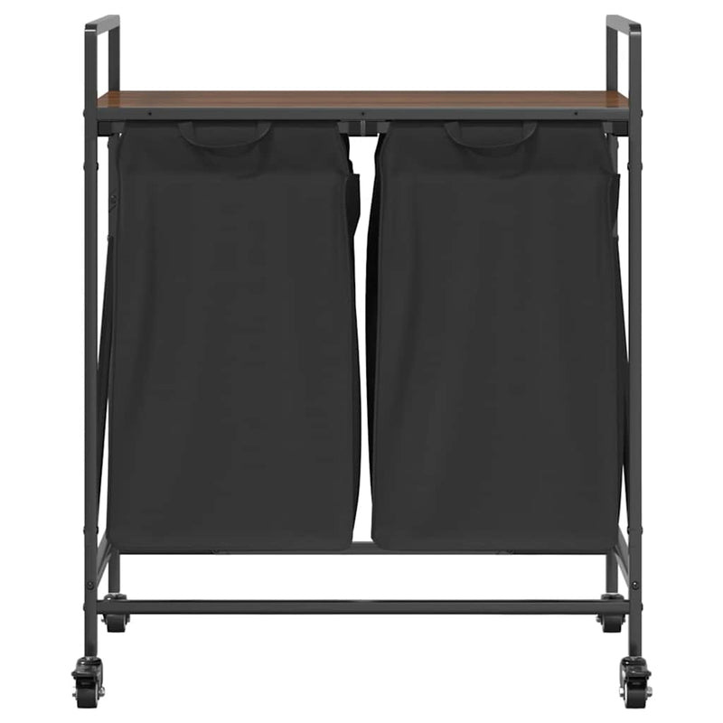 Wasmand 2 Vakken Met Planken Ig