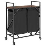 Wasmand 2 Vakken Met Planken Ig