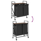 Wasmand 2 Vakken Met Planken Ig