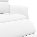 Ligstoel 71 X 98 X 106 Cm Kunstleer