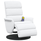 Massage Recliner Stoel 71 X 98 X 106 Cm Kunstleer