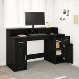 Bureau Met Led-Verlichting Hout Artisanaal Eiken