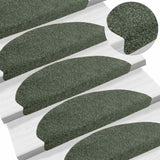 Trapmatten Zelfklevend 5 Stuks Halfrond Groen
