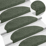 Trapmatten Zelfklevend 5 Stuks Halfrond Groen