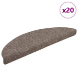 Trapmatten Zelfklevend 5 Stuks Halfrond Beige