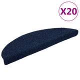 Trapmatten Zelfklevend 5 Stuks Halfrond Marineblauw
