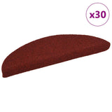 Trapmatten Zelfklevend 15 Stuks Bordeaux Rood Halfrond Bordeauxrood