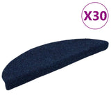 Trapmatten Zelfklevend 5 Stuks Halfrond Marineblauw
