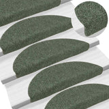 Trapmatten Zelfklevend 5 Stuks Halfrond Groen