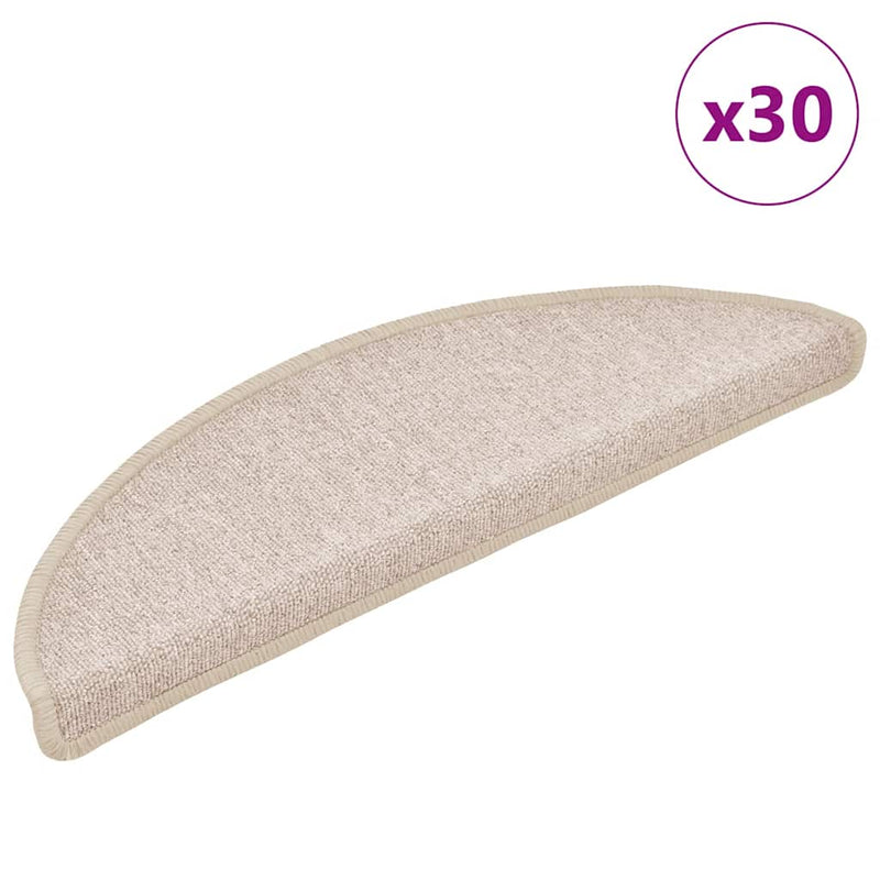Trapmatten Halfrond Taupe