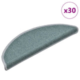 Trapmatten Halfrond Blauw