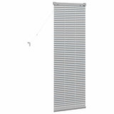 Venetiaanse Jaloezieën 130 X 40 Cm Aluminium Zilver