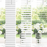Venetiaanse Jaloezieën 130 X 40 Cm Aluminium Wit