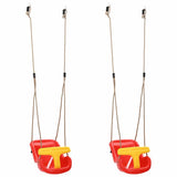 Babyschommel 2 Pcs 36 X 43 X 42 Cm Kunststof