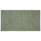 Vloerkleden Rechthoekig Olijfgroen 80 X 150 Cm Jute