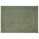 Vloerkleden Rechthoekig Olijfgroen 160 X 230 Cm Jute
