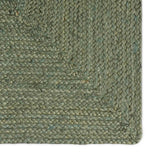 Vloerkleden Vierkant Olijfgroen 240 X 240 Cm Jute