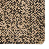 Vloerkleden Naturel En Zwart 60 X 300 Cm Jute