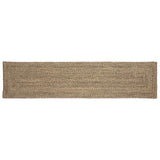 Vloerkleden Naturel En Zwart 60 X 300 Cm Jute