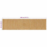 Vloerkleden Naturel 60 X 400 Cm Jute