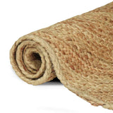 Vloerkleden Rechthoekig Bruin 100 X 200 Cm Jute