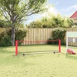 Tennisnet Zwart En Rood Polyester