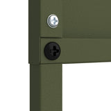 Tuin Privacy Screen Koudgewalst Staal Olijfgroen
