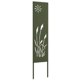 Tuin Privacy Screen Koudgewalst Staal Olijfgroen