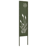 Tuin Privacy Screen Koudgewalst Staal Olijfgroen
